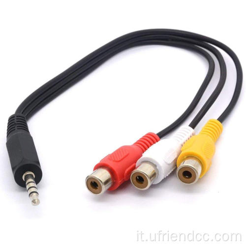 Cavo audio splitter dell'adattatore audio OME